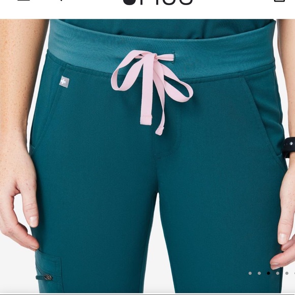 Figs {XSP} Caribbean Blue Zamora Jogger Scrub XS P - Picture 5 of 16